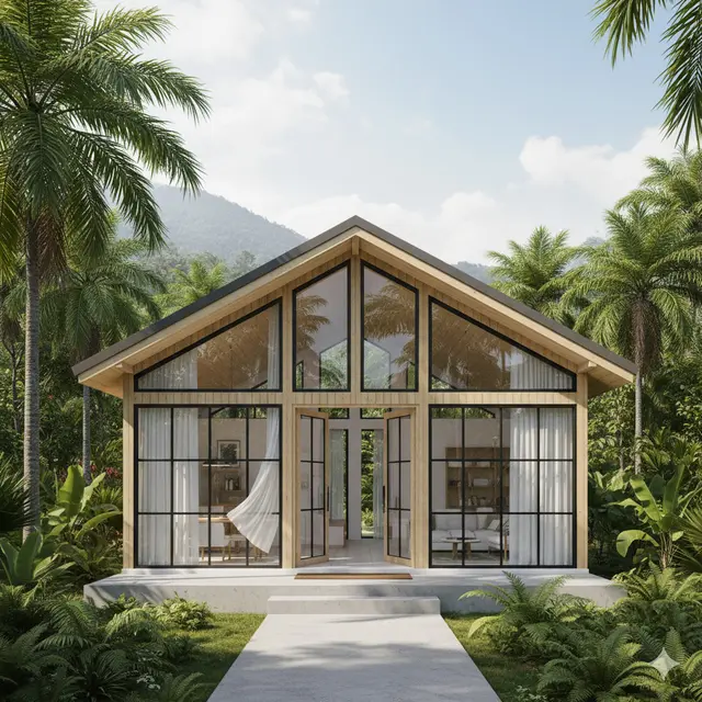 7 Model Rumah Kecil Tapi Luas dengan Ventilasi Silang, Sirkulasi Udara Alami yang Bikin Hunian Sejuk Sepanjang Hari