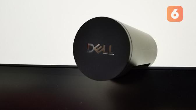 <p>Dell Pro 2K Webcam WB5023 tampil dengan bentuk sederhana. (Liputan6.com/ Yuslianson)</p>