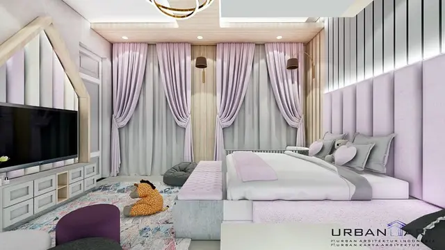 6 Potret Desain Kamar Anak Aurel Hermansyah dan Atta Halilintar, Mewah dan Elegan