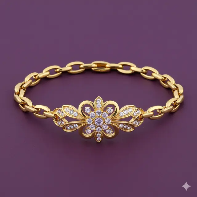 Desain Gelang Emas Model Rantai Oval Paling Trending. Gemini