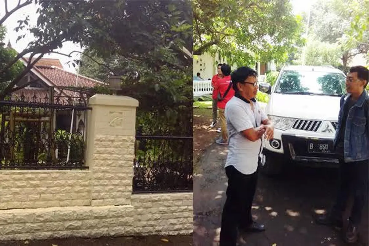 Suasana di rumah Andi Malarangeng 