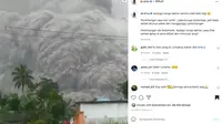 Dampak Gunung Semeru Meletus, Penerbangan Dokter Tirta ke Jakarta Tertunda. (instagram.com/