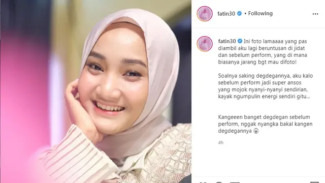 Fatin Shadqia Lubis (Foto: Instagram/@fatin30)