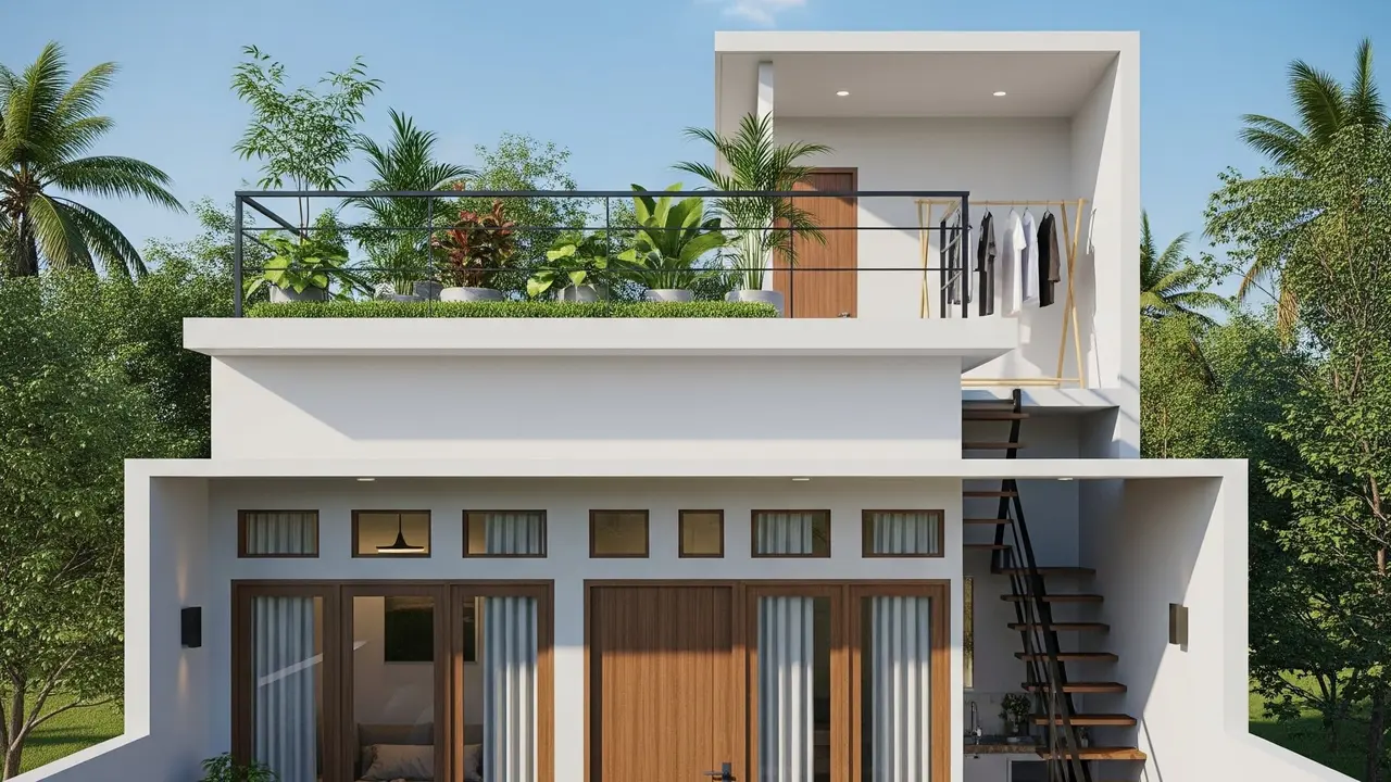Tips Mendesain Rumah Atap Datar agar Terlihat Elegan