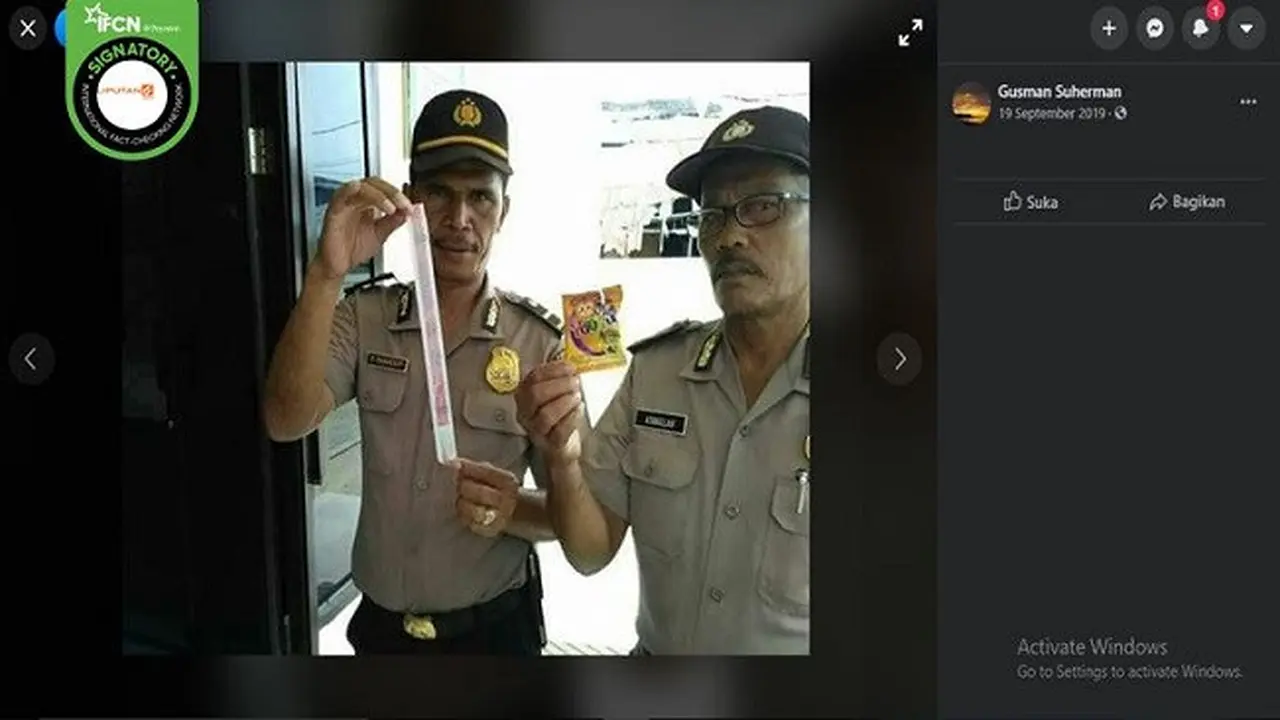 Gambar Tangkapan Layar Foto Jajanan Diduga Mengandung Narkoba dan Racun (sumber: Facebook)