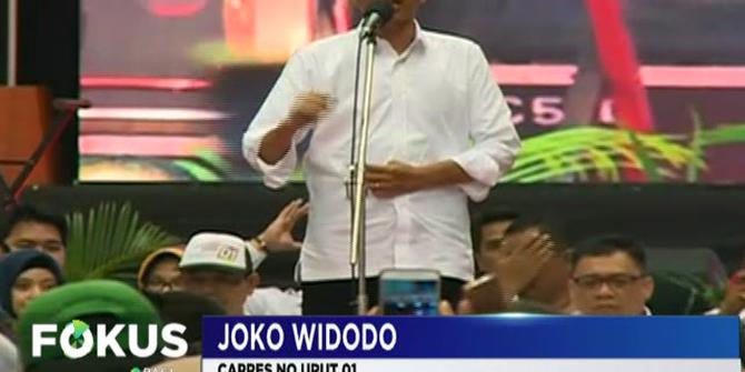 Jokowi Minta Pendukungnya di Malang Berani Lawan Hoaks