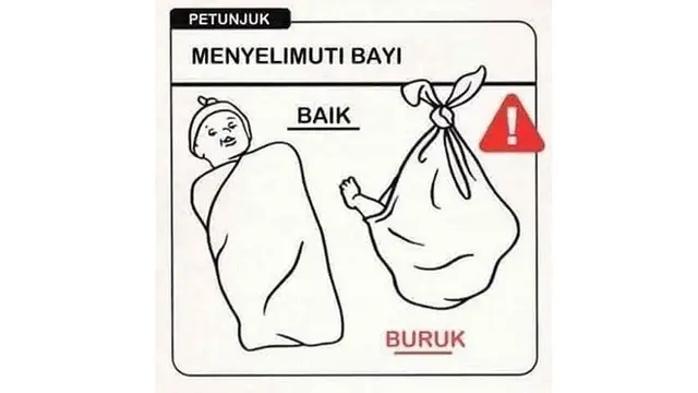 7 Tutorial Merawat Bayi Ala Netizen Ini Kocak, Jangan Ditiru