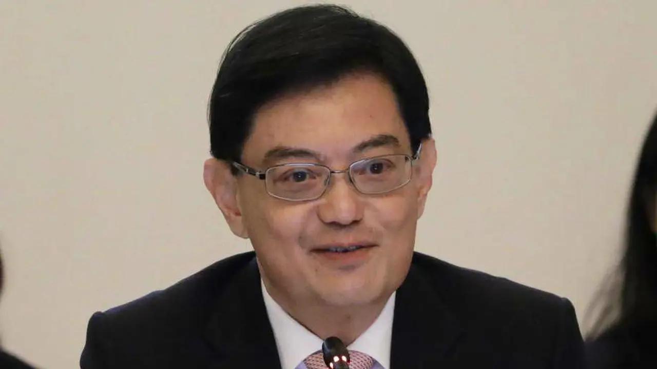 Menteri Keuangan Singapura Heng Swee Keat (AP PHOTO)