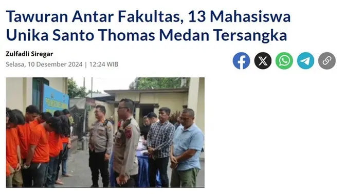<p>Gambar tangkapan layar artikel dari situs beritasatu.com.</p>