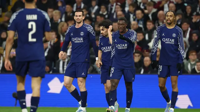 Paris Saint-Germain Lolos ke Semifinal Liga Champions 2024/2025