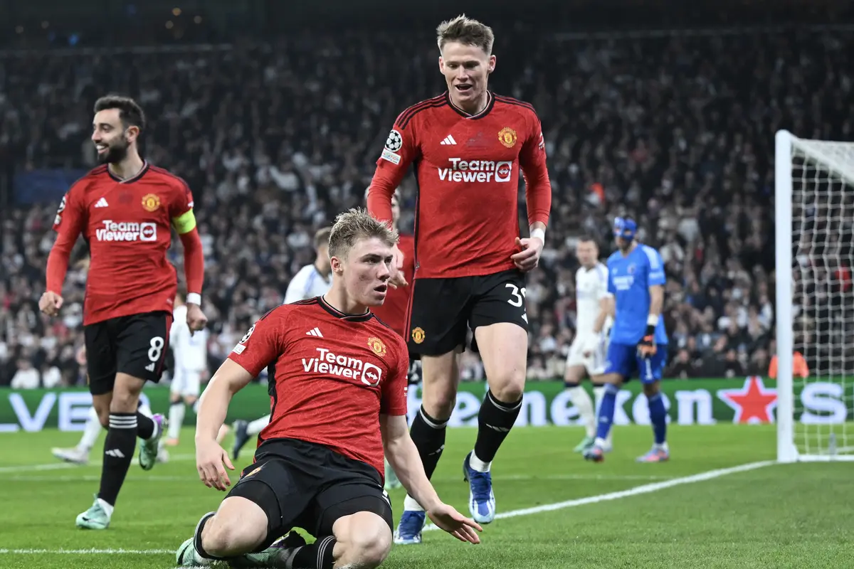 Rasmus Hojlund - Manchester United - Liga Champions