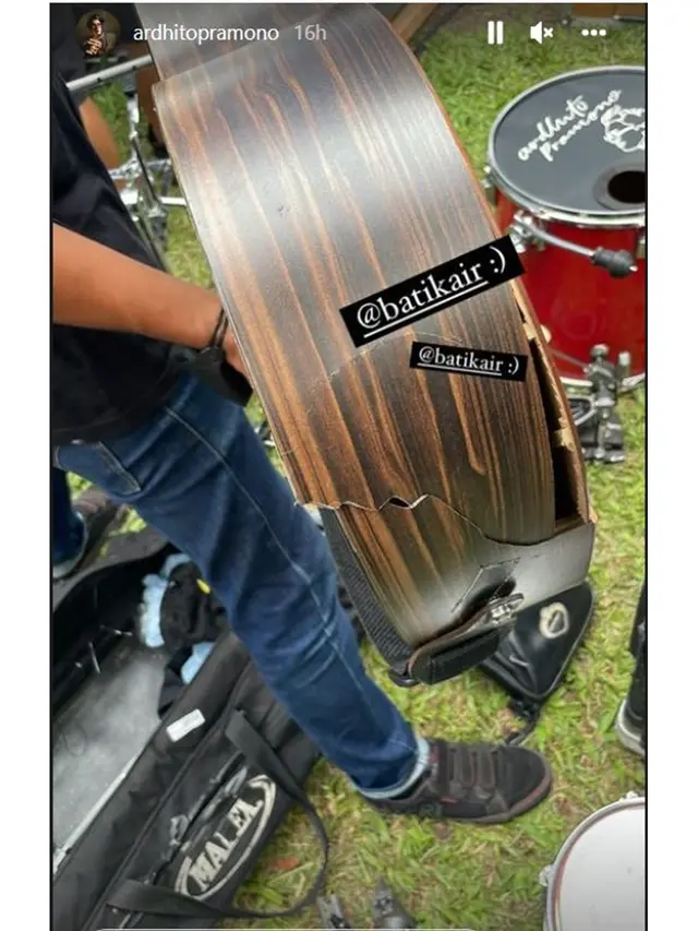 Gitar Belasan Juta Ardhito Pramono Rusak di Bagasi Pesawat, Begini Kronologinya