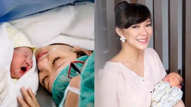6 Potret Artis yang Melahirkan di Tengah Pandemi Corona Covid-19