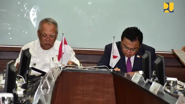 Indonesia dan Jepang sepakat untuk menandatangani perpanjangan kesepakatan kerjasama Memorandum of Cooperation (MoC) on Infrastructure Development Cooperation yang berakhir pada 29 Desember 2019. Dok PUPR