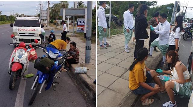 Bantu Korban Kecelakaan di Hari Pernikahan, Tim Paramedis Ini Viral