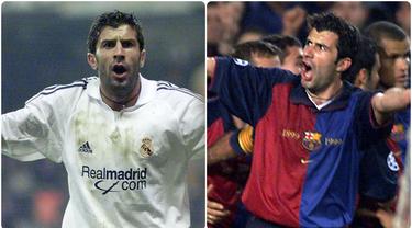 Luis Figo, Legenda Real Madrid Berlabel Penghianat Barcelona