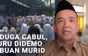 Diduga Cabul, Guru Didemo Ribuan Murid