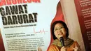 Dalam sambutannya, peneliti LIPI, Siti Zuhro, mengatakan buku yang ditulis Bambang Soesatyo meski tebal dan terlihat berat namun ringan untuk dibaca dan dipahami, (31/8/2014). (Liputan6.com/Helmi Fithriansyah)