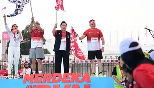 Seskab Teddy Ungkap Makna Merdeka Run 2026