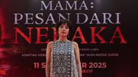 Penampilan Hannah Al Rashid di premiere film Mama: Pesan dari Neraka. [IG: @hannahalrashid]