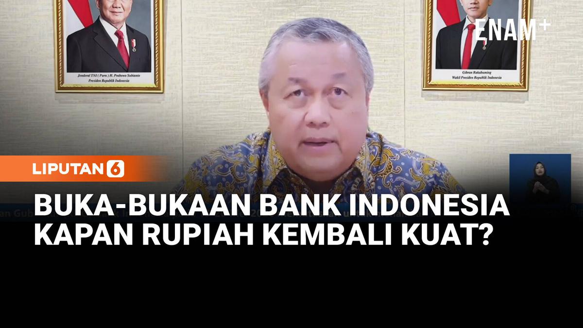 Optimis, Gubernur BI Prediksi Rupiah Kembali Kuat Pada Juli-Agustus 2026