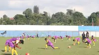 Proses seleksi Persiba Balikpapan (Liputan6.com / Abelda Gunawan)