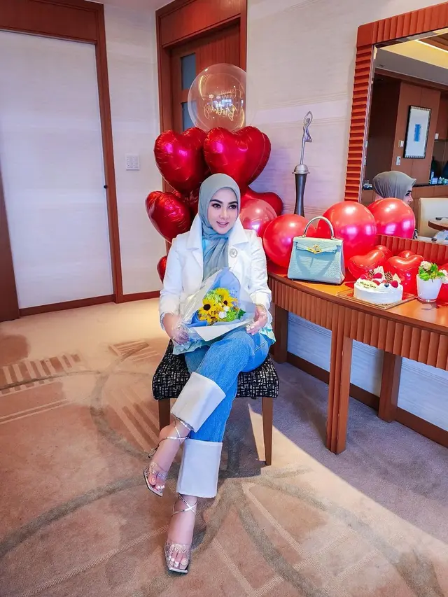 Syahrini rayakan ultah di Jepang (foto: instagram princessyahrini)