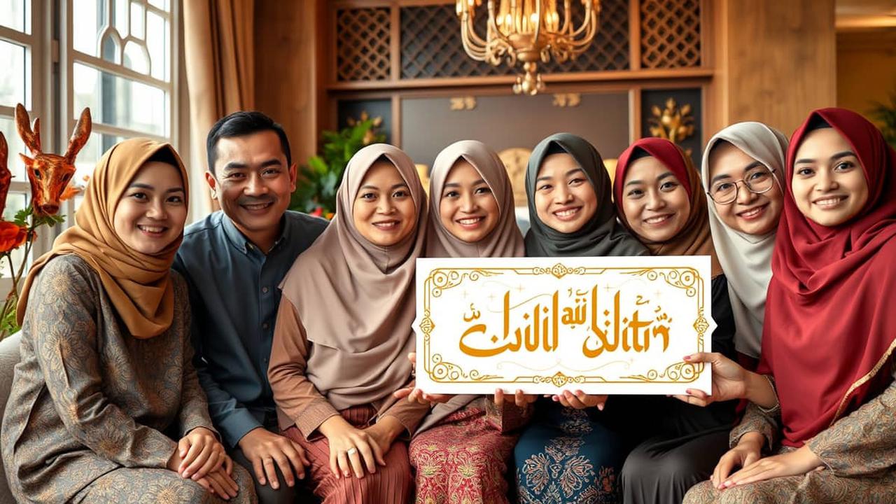 350+ Design Ucapan Lebaran Kreatif dan Menarik
