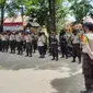 191 personel Polres Pangkep pastikan tahapan Pilkada berjalan aman (Liputan6.com/Fauzan)