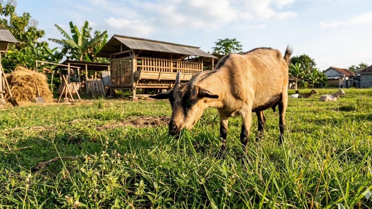 8 Jenis Rumput yang Paling Disukai Kambing dan Mudah Ditanam di Pekarangan