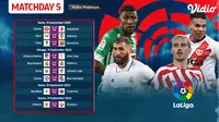 Link Live Streaming La Liga Spanyol 2022/23 Matchweek 5 di Vidio : Real Madrid vs Mallorca