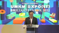 Laporan penyelenggaraan UMKM EXPO(RT) BRILIANPRENEUR tahun 2021 (dok: Tira)