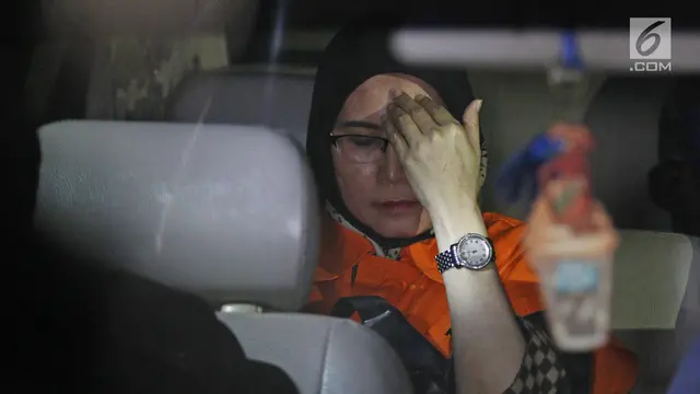 Resmi Ditahan, Begini Ekspresi Hakim PN Tangerang Usai Diperiksa KPK