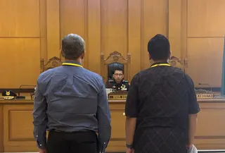 Dokter spesialis mata Faraby Martha saat dihadirkan menjadi ahli di sidang lanjutan, Rabu (20/5/2026).