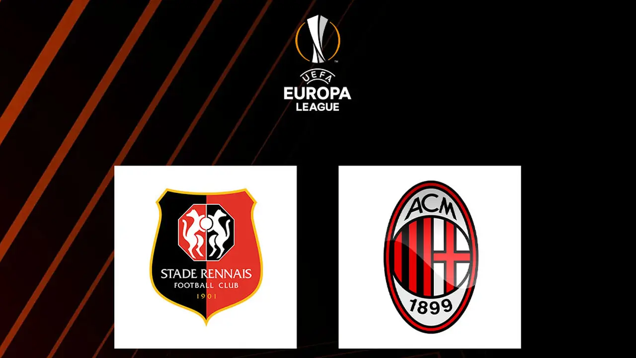 Liga Europa - Rennes Vs AC Milan