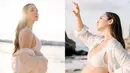 Aktris cantik Pamela Bowie membagikan kebahagiaannya sambut anak kedua di foto maternity shoot [@pammybowie]