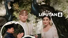 Menteri Sekretaris Negara (Mensesneg) Prasetyo Hadi mengungkap momen khidmat saat prosesi akad nikah Kepala Sekretaris Presiden (Kasespri) Rizky Irmansyah dan Chika Yenalovi di Jakarta Convention Center (JCC), Senayan, Jakarta, Minggu (23/8/2026).

Pada momen khidmat tersebut, juga dipenuhi rasa ...
