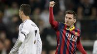 Laga El Lasico di Liga Spanyol yang melibatkan dua klub tersukses di Negeri Matador, Barcelona dan Real Madrid selalu menyuguhkan aksi memikat dari para pemain. Tercatat sejak 1987, hanya ada 5 pemain yang mampu mencetak hattrick di laga sarat gengsi ini. (AFP/Dani Pozo)