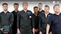 Enam bintang Timnas Inggris tampil bersama James Corden berakting kocak. (Bola.com/Istimewa)