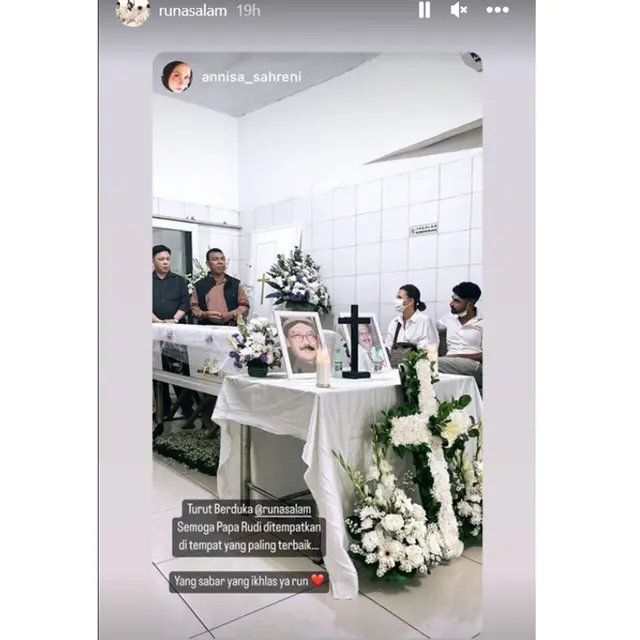 Dimakamkan di Salatiga, Ini 6 Potret Suasana Rumah Duka Mendiang Rudy Salam