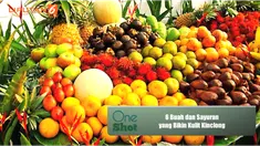 Berikut buah-buahan dan sayuran yang dapat membuat kulit Anda terlihat muda, sehat, segar, dan tidak kusam