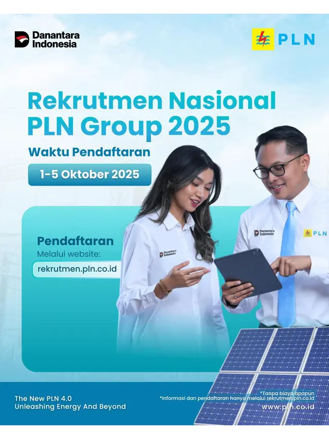 Rekrutmen Nasional PLN Group 2025
