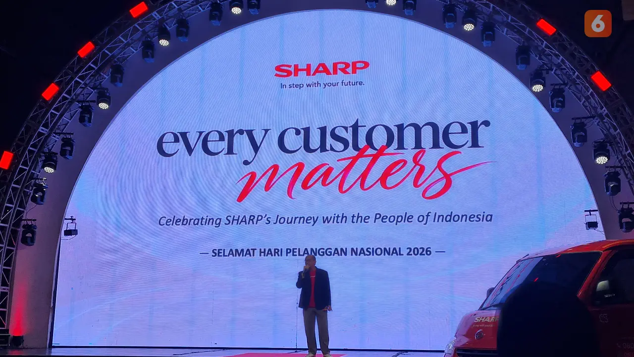 Andry Adi Utomo, National Sales Senior General Manager Sharp Electronics. Liputan6.com/Aisyah Mustika Zamani