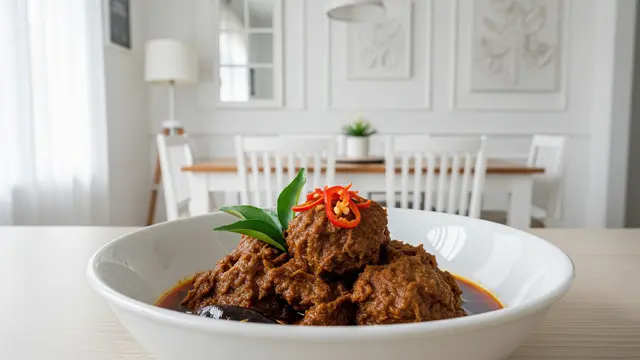 Rendang Frozen dengan Bumbu Asli Minang