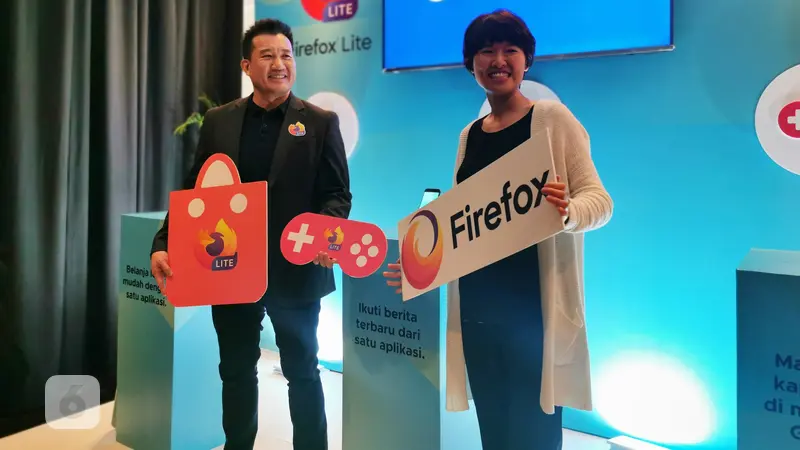 Stan Leong, Vice President & General Manager, Emerging Markets dan Cindy Hsiang, Product Manager Firefox Browser