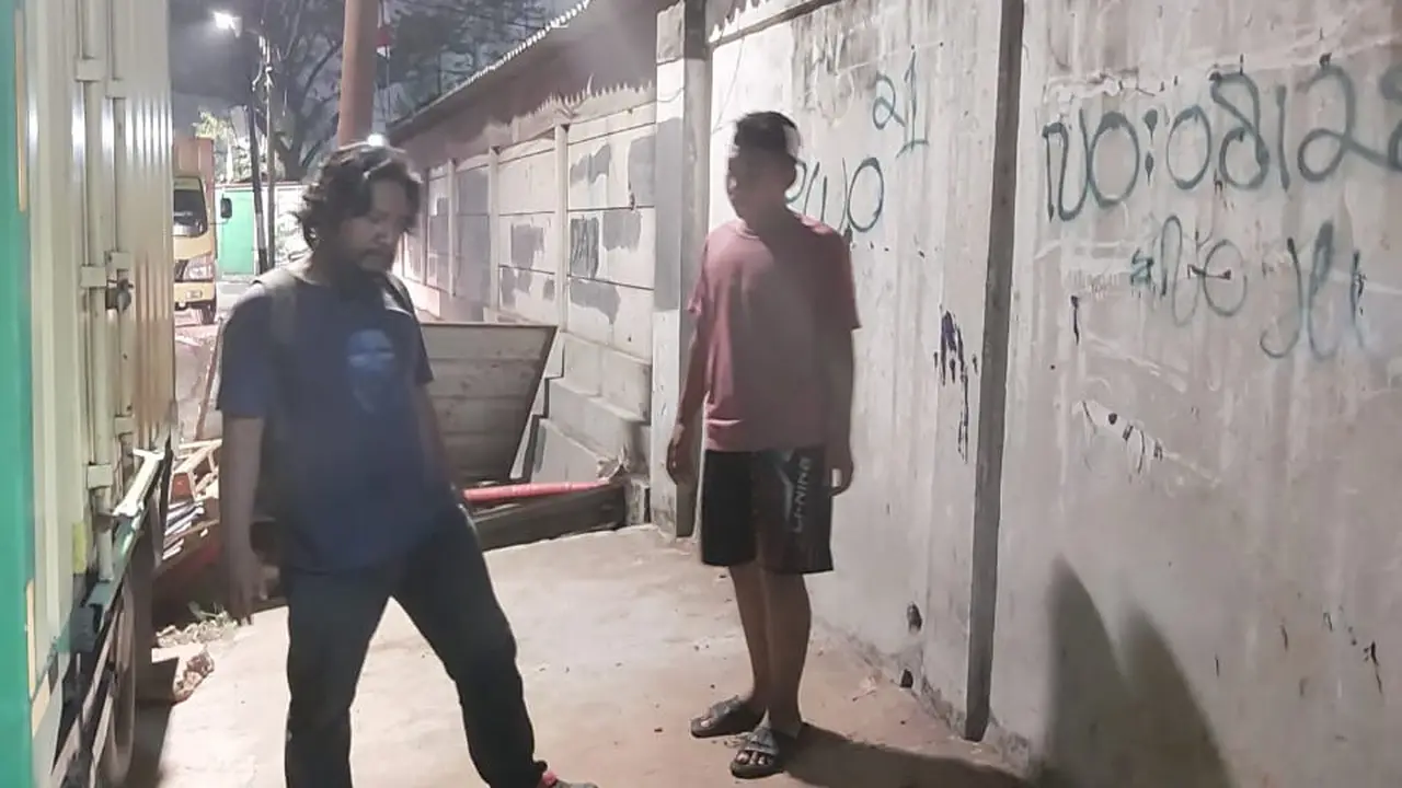 Lokasi pengeroyokan remaja SMP di Jakut.