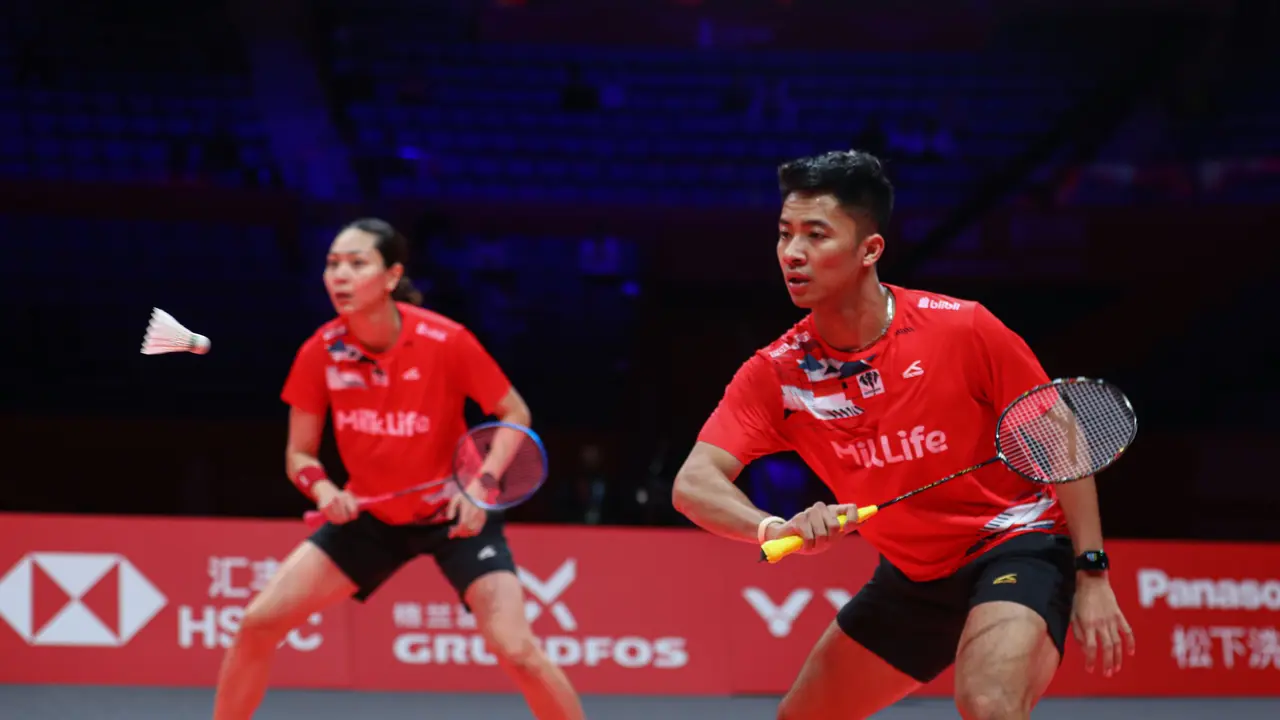 Dejan Ferdinansyah/Gloria Emanuelle Widjaja - BWF World Tour Finals 2024 - Bulu Tangkis