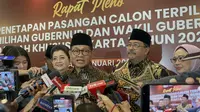 Pramono-Rano memastikan bakal mendatangi wilayah-wilayah yang sempat disambangi saat kampanye Pilkada Jakarta. (Liputan6.com/Winda Nelfira)