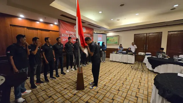 Pelepasan Timnas Voli Pantai untuk SEA Games 2025