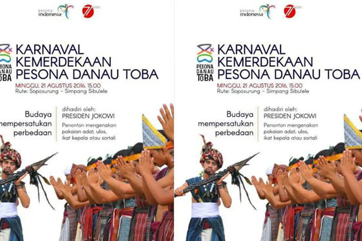 Karnaval Kemerdekaan Pesona Danau Toba